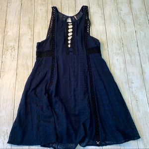 FREE PEOPLE SKATER STYLE MINI DRESS